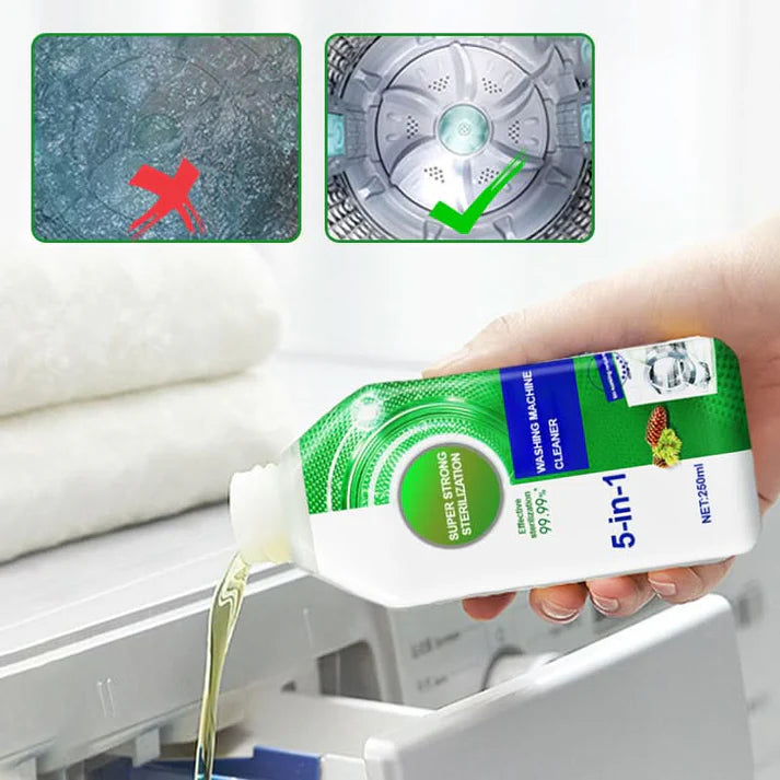 ⏳New Limited Time Sale 50% Off 💥Liquid Antibacterial Washing Machine Cleaner